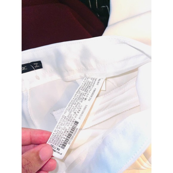 ZARA Women High waisted Cream Pants size L NWT - Picture 7 of 16
